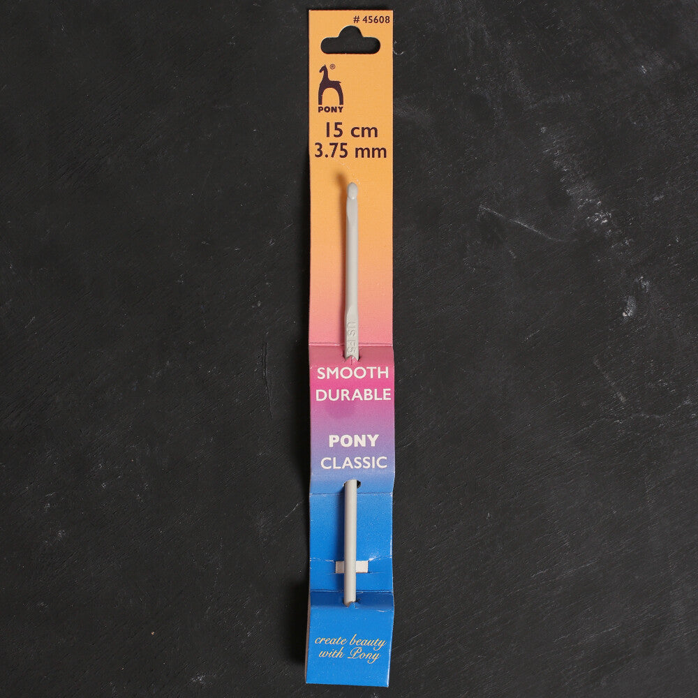 Pony 4 mm 15 cm Alüminyum Yün Tığ - 45608